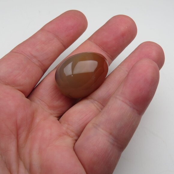 Agate Egg shape Gemstone Healing - Picture 2 of 3